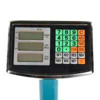 Cantar electronic Micul Fermier GF-1470 cu afisaj dublu si brat rabatabil, capacitate 300kg - 10