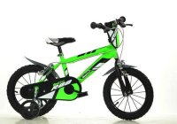 Bicicleta pentru copii Dino Bikes R88 cu roti de 14 inch - Verde - 1