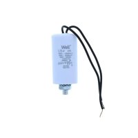 Condensator de pornire pentru motor 400V 3.75uF cu fir, marca Well - 1