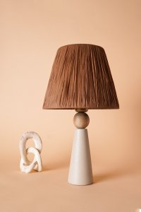 Veioză YL573 Gri 24x45 cm - 1