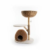 Ansamblu de joaca pisici, Meraki Home, Coconut Nest, 60x42x39 cm - 1