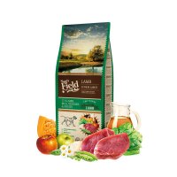 SAM'S FIELD Junior Large Breed, L-XL, Miel, hrană uscată conținut redus cereale câini junior, 13kg - 2