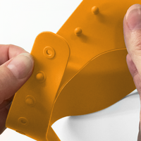 Viziera pentru baie din silicon bbluv Kap Orange - 1