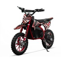 NITRO Eco Fossa, motocicleta electrica 1000W, 36V, cu limitator de viteza, rosie - 1
