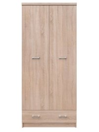 Dulap TOP MIX, 2 usi, 1 sertar, stejar sonoma, 80x57x183 cm - 1