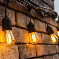 Ghirlanda Luminoasa cu Panou Solar, de 25m/30m cu 25/30 becuri cu lumina calda, cu Telecomanda - 30m - 6