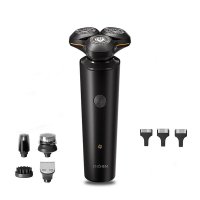 Aparat de ras ENCHEN X8S-C, utilizare umeda si uscata, 5 capete independente, motor de 5 W, baterie de 600 mAh - 1