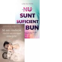 Set de 2 carti: O calatorie spre inima ta - M-am vindecat cand mi-am imbratisat emotiile si Nu sunt suficient de bun - 1