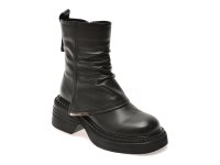 Ghete negre GRYXX M1058B din piele naturala pentru femei - 1