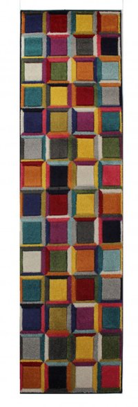 Covor Multicolor Waltz 66x230 cm de la Flair Rugs - Stil si Comfort - 5