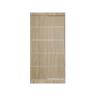 Dulap KOSS 03, cu usi glisante, sonoma, 100x60x200 cm - 1