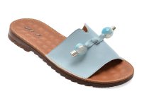 Papuci GRYXX albastri, 70448, din piele naturala - 1