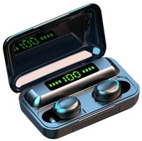 Casti Bluetooth Wireless profesionale cu afisaj digital TWS BTH F9 5 - 1