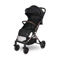 Carucior Lorelli Ribera Black Pearl, tip troler, pentru 0 luni-3 ani, pana la 15 kg, pliere cu o mana, spatar reglabil si roti cu suspensie - 1