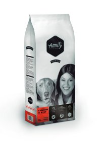 Hrana Uscata Caini, Amity Premium Dogs, Pui si Orez, 15 kg - 1