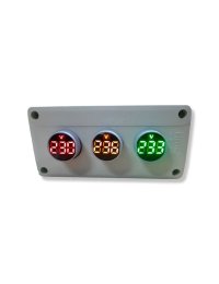 Voltmetru Digital MRG MAD101, Rotund, Indicator LCD, AC 50-500V - 2
