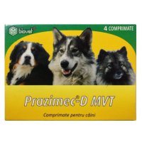 Antiparazitar intern, Prazimec D Caini, 4 comprimate - 1