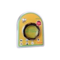 Bratara din piele ecologica anti-tantari Citronella, set de 2 bucati - 1