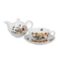 Set Tea for One Zahra, 350 ml, cu design floral - 2