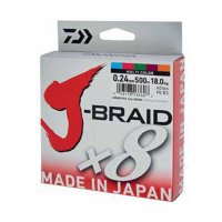 Fir de Pescuit Daiwa J-Braid X8 Multicolor 150m - 0.18 mm - 1