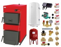 Sistem de incalzire Sunsystem Burnit NWB 25 kW cu boiler termoelectric si accesorii complete - 1
