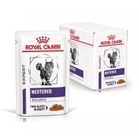 ROYAL CANIN Neutered Weight Balance, formula veterinara, plic hrana umeda pisici, managementul greutatii, 12x85 g - 1