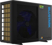 Pompa de caldura Fornello Blustark Qsense 6, monobloc aer-apa, 6 kW, R290, Full DC Inverter, A+++, Wi-Fi - 1