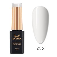 Ojă Semipermanentă Albă Everin Brilliance 205 - 7ml - 1