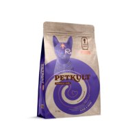 PETKULT Probiotic Care Hair & Skin, Somon și Păstrăv, hrană uscată fără cereale pisici, piele & blană, sistem digestiv, 7kg - 2