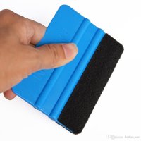 Racleta cu velur pentru aplicare folie autocolant - 1