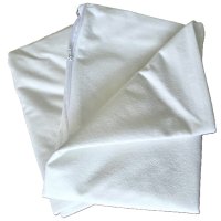Set 2 Fete de Perna Kotonia Home - Impermeabile poliester, 50x70 cm, albe - 1
