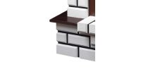 Semineu electric Nazary nuc & Mirabella, Art Flame, 1136x1328x375 mm, 1950W - 1
