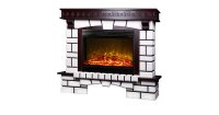 Semineu electric Nazary nuc & Mirabella, Art Flame, 1136x1328x375 mm, 1950W - 3