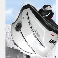 Casca Moto/Scuter FIXATO Italia, Viziera Dubla, Protectie UV, marime universala 56-62cm, Gr - 1