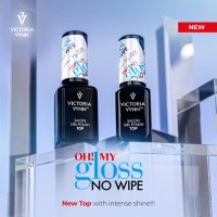 Top Coat No Wipe Gloss Victoria Vynn 15ml - K4ID-49 - 2