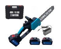Drujbă Electrică Compactă Campion CMP1435B cu 2 Acumulatori de 8AH, 48V, 300mm, Fără Perii - 1