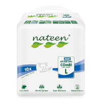 Scutece pentru adulti Combi Maxi Line, marimea L, 10 bucati, Nateen - 1