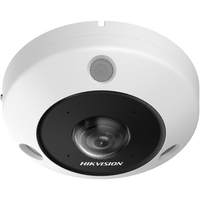 Hikvision DS-2CD6365G1-IVS Fisheye Camera 6MP cu Lentila Fix de 1.16mm - 1