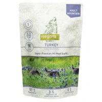 Hrana umeda, Pouch Isegrim Dog Adult Turkey, 410 g - 1