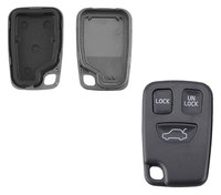 Carcasa Cheie Auto Techstar cu 3 Butoane pentru Volvo S40, V40, S70, C70, V70, XC70, XC90, S60, S80, S90, V70, V90 - 4