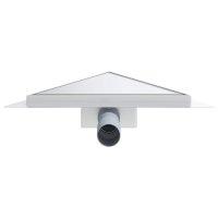 Dren de dus triunghiular 2 in 1 Argintiu 25 x 25 cm - 4