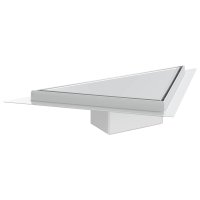 Dren de dus triunghiular 2 in 1 Argintiu 25 x 25 cm - 6