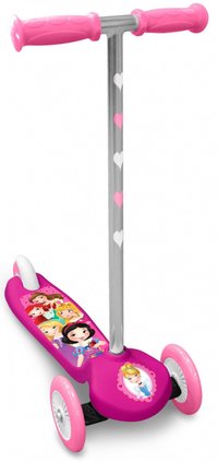 Trotineta intuitiva Disney Princess cu 3 roti, platforma antiderapanta, greutate admisa 20 kg - 1