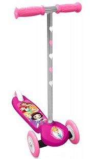 Trotineta intuitiva Disney Princess cu 3 roti, platforma antiderapanta, greutate admisa 20 kg - 4