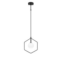 Lustra Geometri - 11075 Negru/Alb - 5