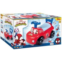Masinuta Smoby Spidey pentru copii fara pedale, rosie, 10-36 luni - 4