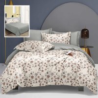 Set lenjerie de pat Elegance 6 piese cu cearsaf (lec19) - 1