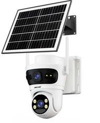 Camera de Supraveghere Jortan 4G JT-9682 cu Panou Solar si Doua Lentile - 1