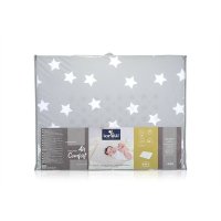 Air Comfort, perna inclinata antisufocare pentru bebelusi, 60x45x9 cm, Grey - 1
