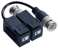 Set Video Balun Pasiv Hikvision DS-1H18-A, 2 Bucati cu Cablu si Fara Cablu - 1